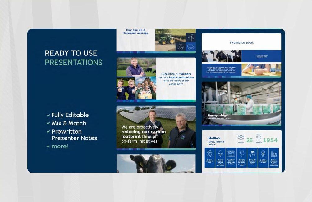 Dale Farm presentation toolkit designed by Mashmob